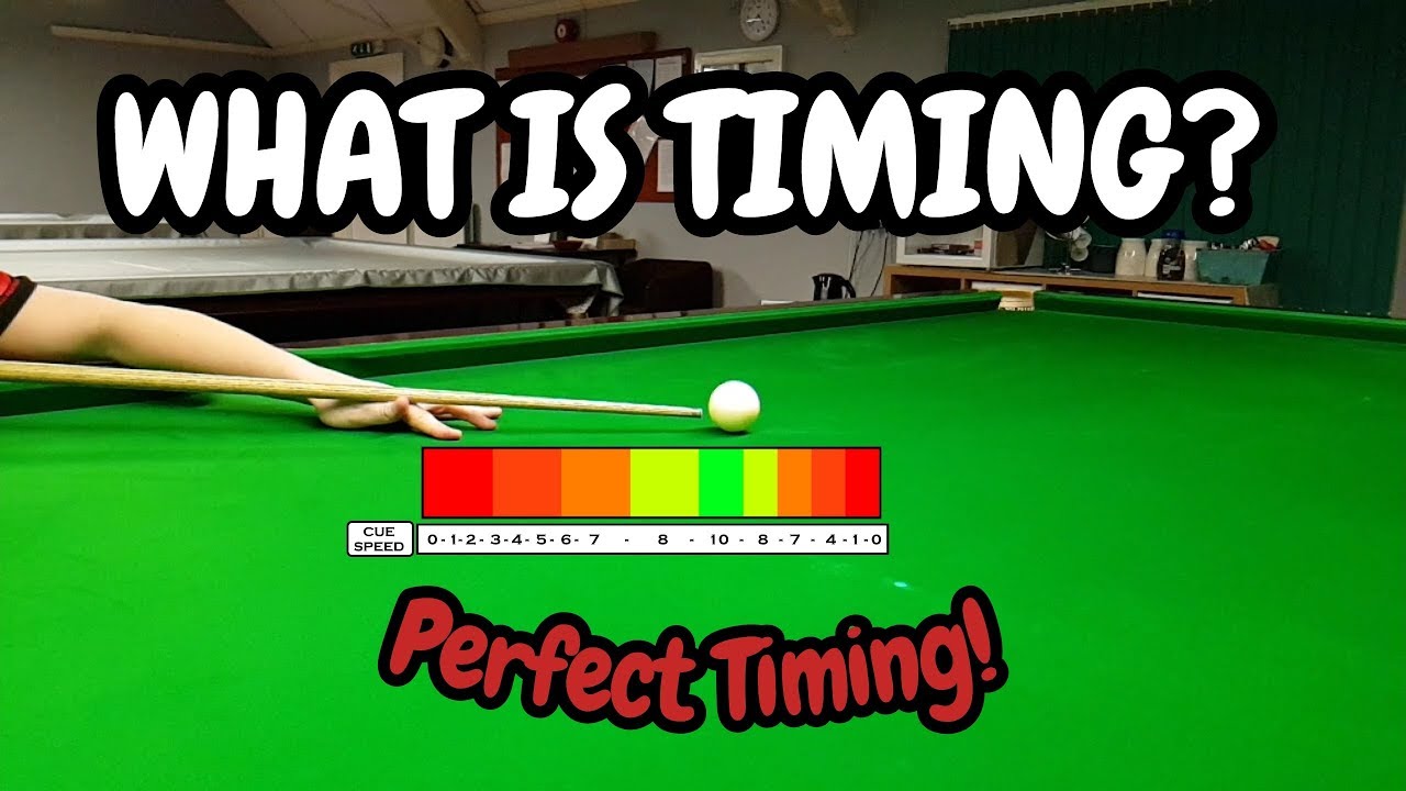 Snooker Timing The Shot - Snooker Perfect Timing