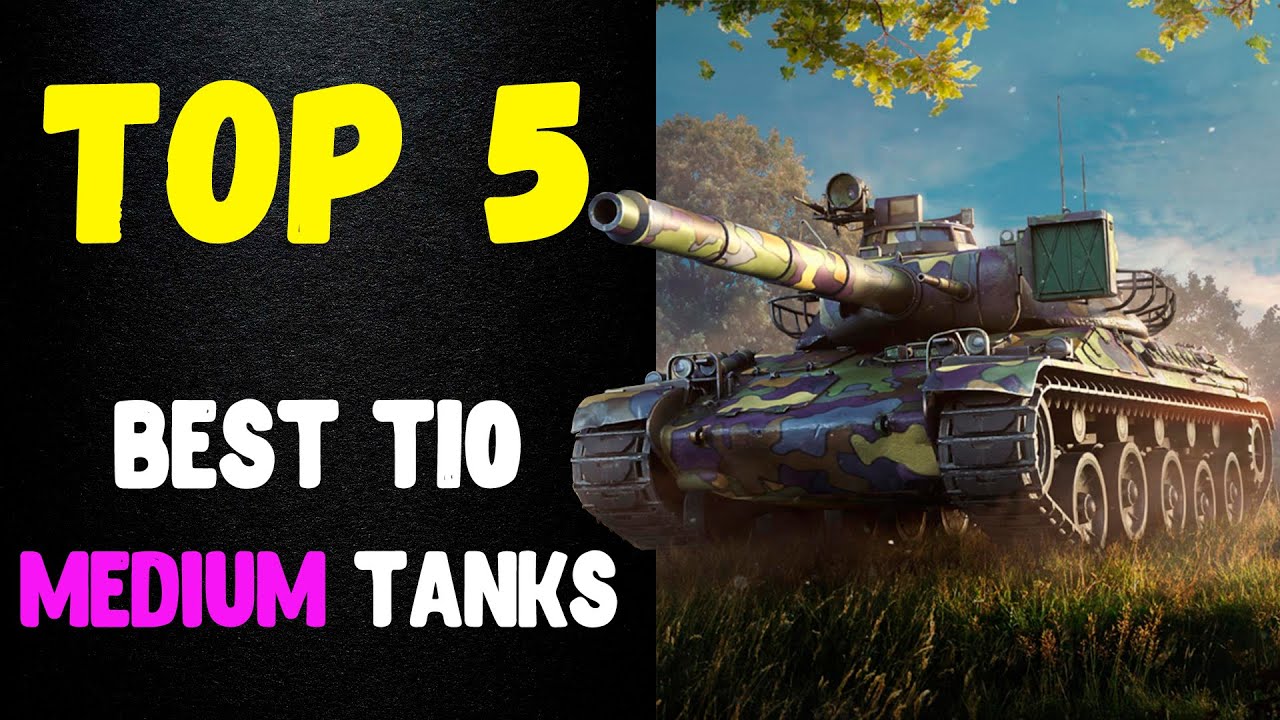 TOP 5 MEDIUM TANKS 2021 || WoT