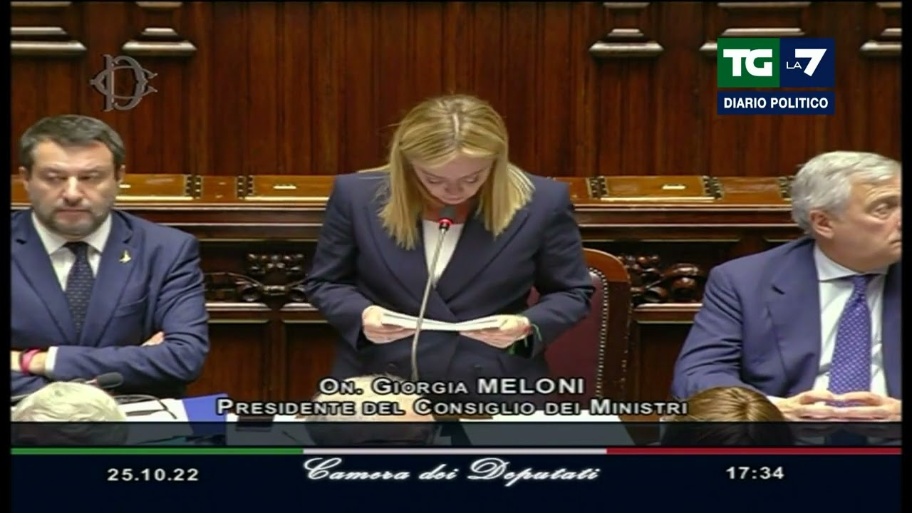 Giorgia Meloni dà del 