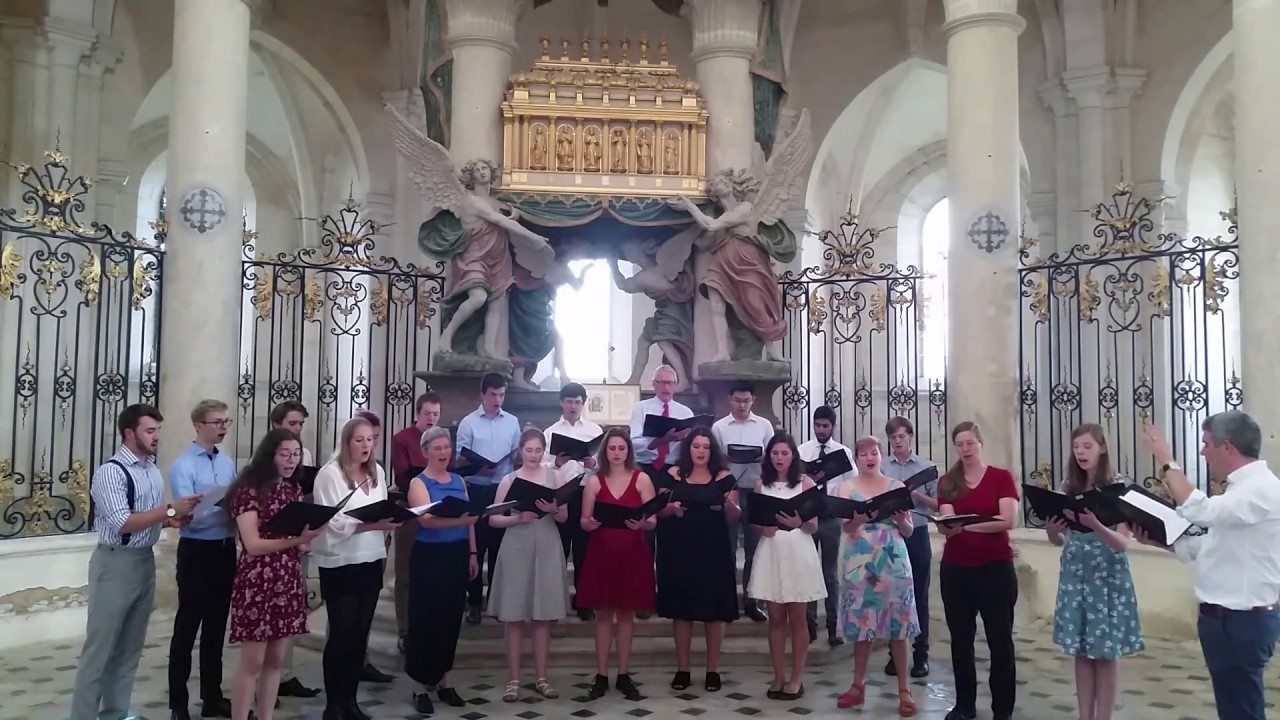 Hymnus de Sancto Edmundo in Pontigny Abbey (Choir Tour 2018)