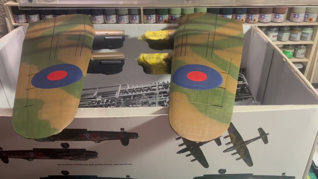 Сборка Lancaster в масштабе 1/32 от Border Model — часть 3