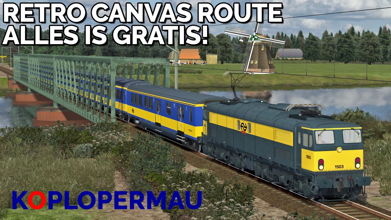 Train Simulator Classic 2026: Маршрут Retro Canvas теперь бесплатный! Только бесплатные поезда!