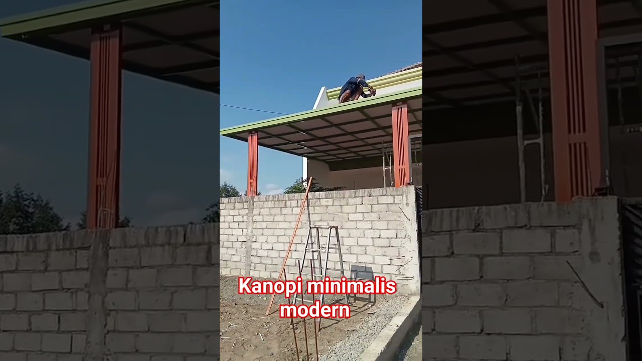 kanopi minimalis modern terbaru #shortvideo #trending #tutorial #viral #rumahminimalis