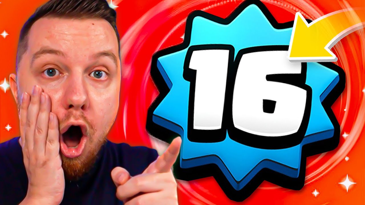 16 LEVEL ZNISZCZY Clash Royale
