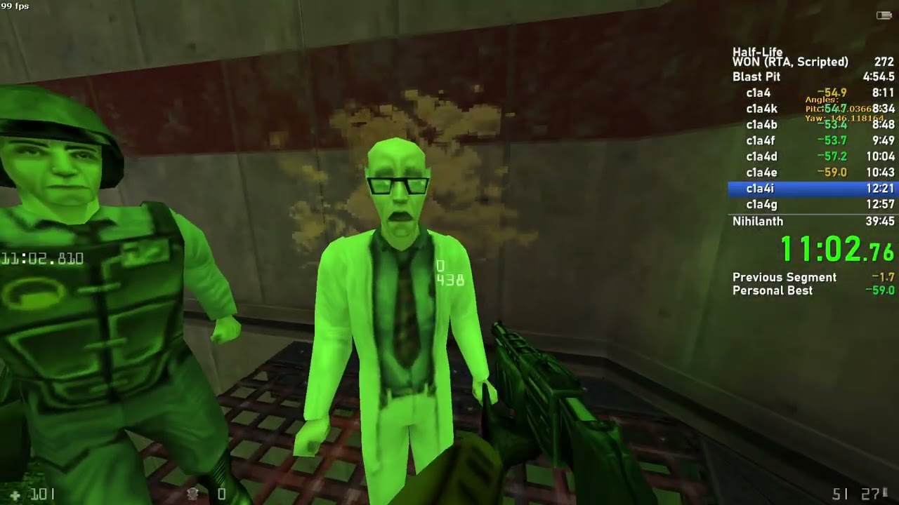 Half-Life in 35:28 (Scripted)
