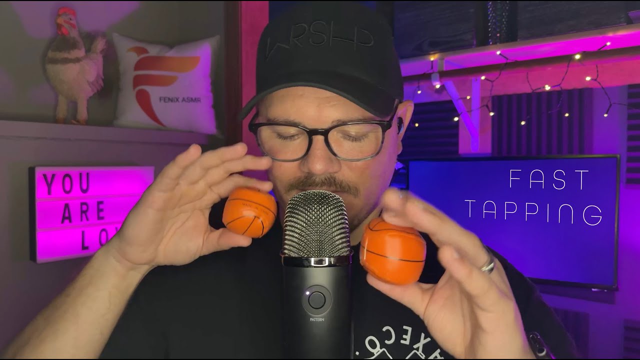 ASMR // 1 Hour of Fast & Aggressive Tapping (No Talking)