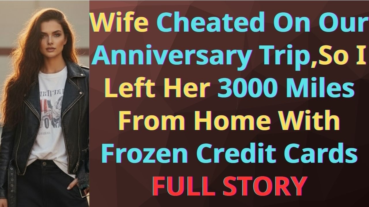 Wife Cheated On Our Anniversary Trip, So I Left Her 3000 Miles From Home With Frozen Credit Cards
