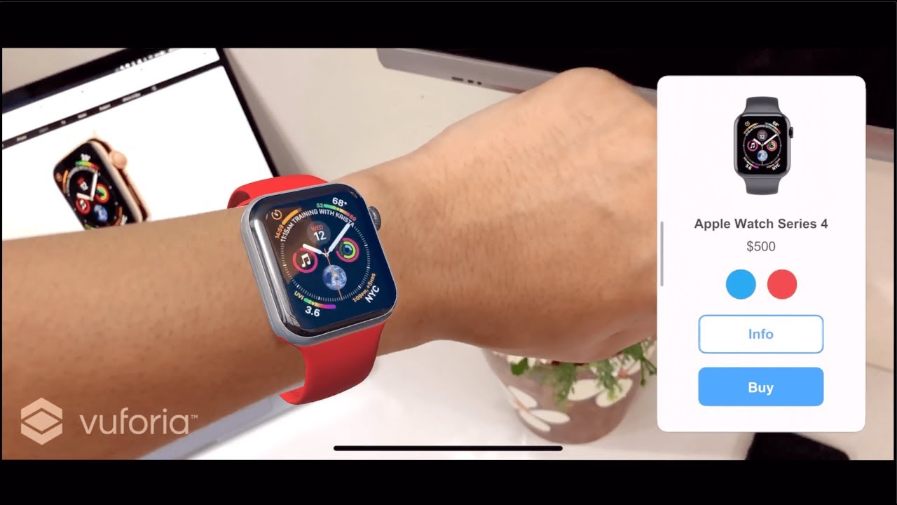 Augmented Reality Watch Shopping - Made with Vuforia