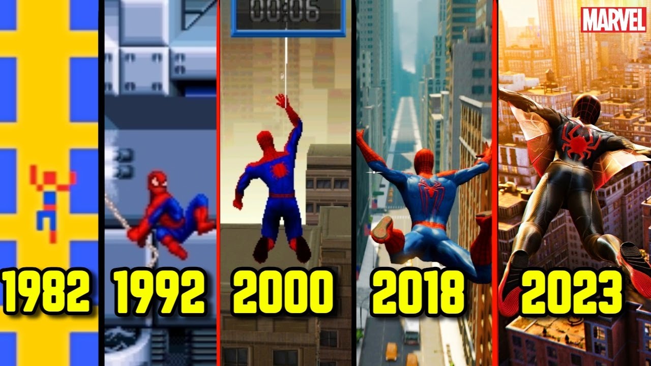 37 (All) Spider-Man Games Ever (1982 to 2023) – Explained With Reviews!