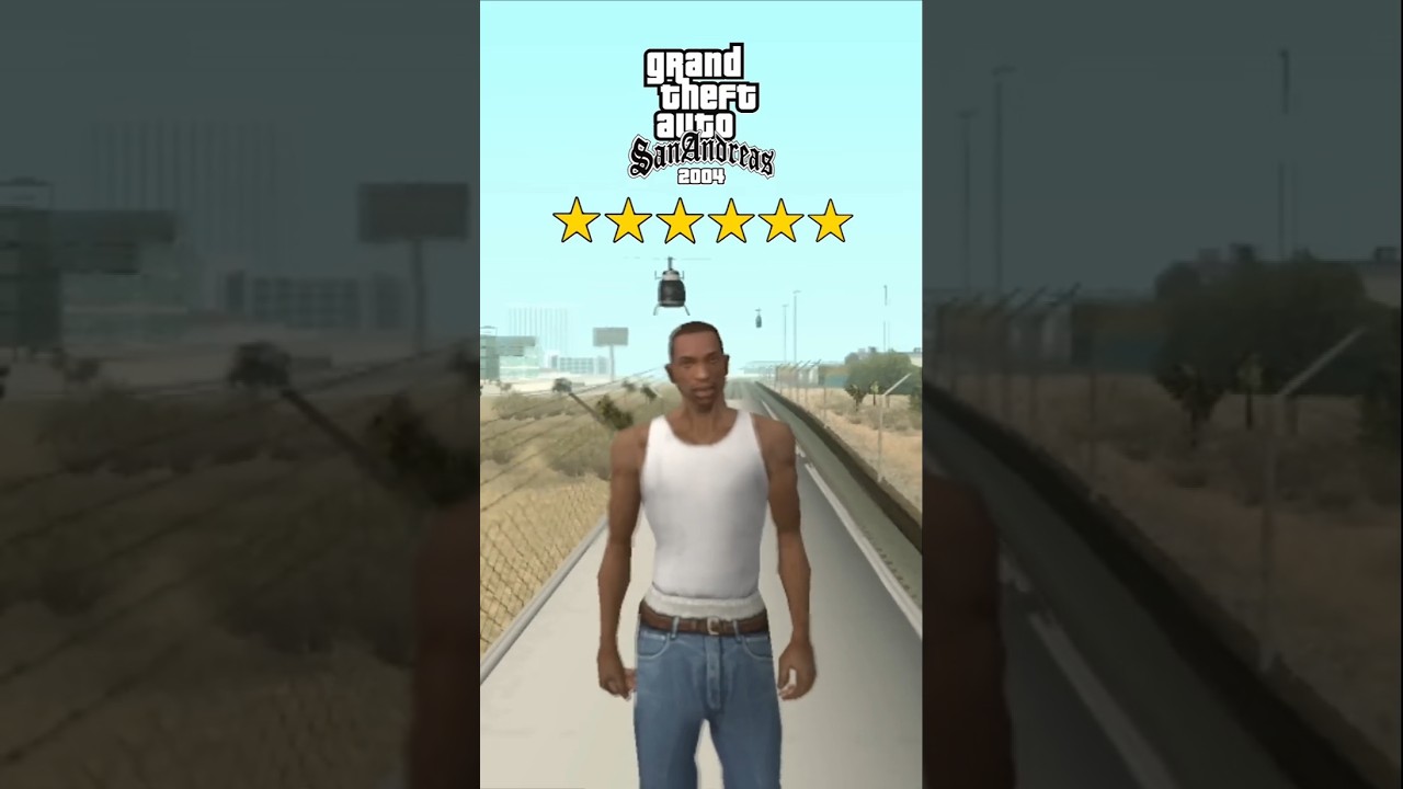 &iquest;Que Pasa si Subes a un Tren Teniendo las 6 Estrellas en Todos los GTA? #gta #gtasa #gta5 #fyp