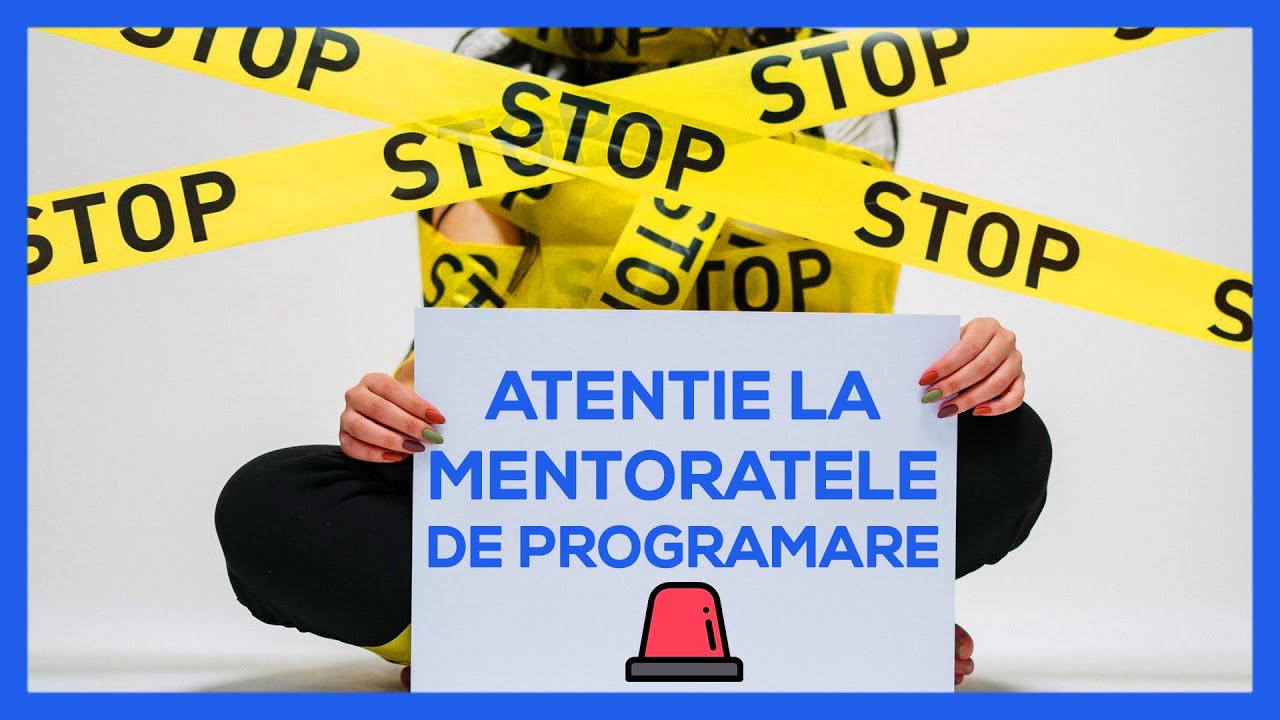 🛑 Bisnitarii programelor de mentorat IT - ATENTIE la teapa!