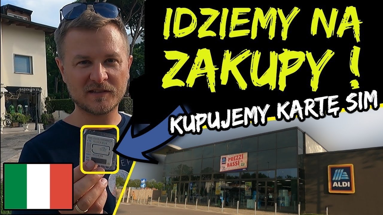 🇮🇹 CENY we Włoszech. Robimy zakupy. Kupujemy Internet. Lido di Jesolo. WAKACJE 2023