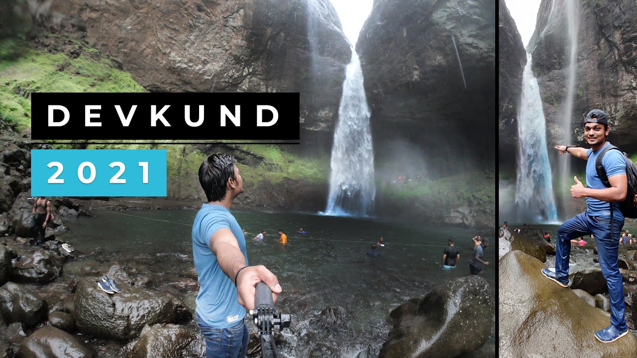 DEVKUND WATERFALL (JULY 2021) | DEVKUND WATERFALL TREK IN MONSOON | MONSOON BIKE RIDE
