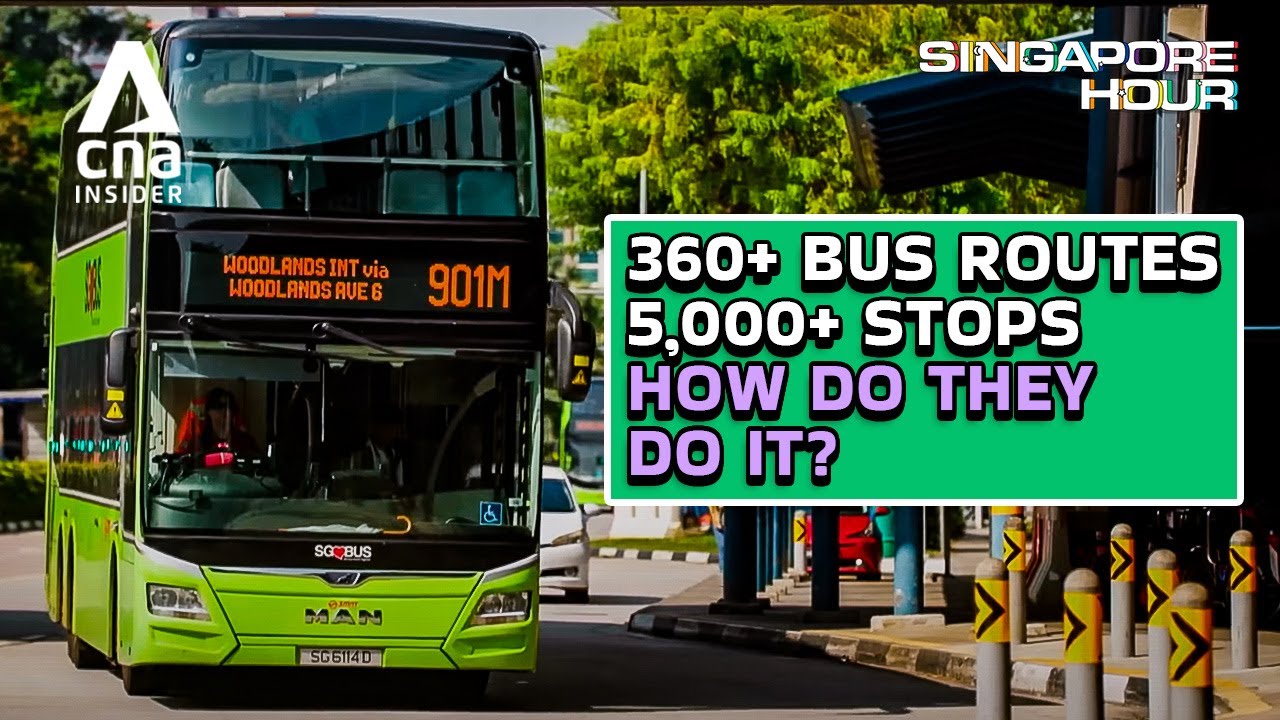 The Unseen Side of Singapore’s Bus System | Singapore Hour
