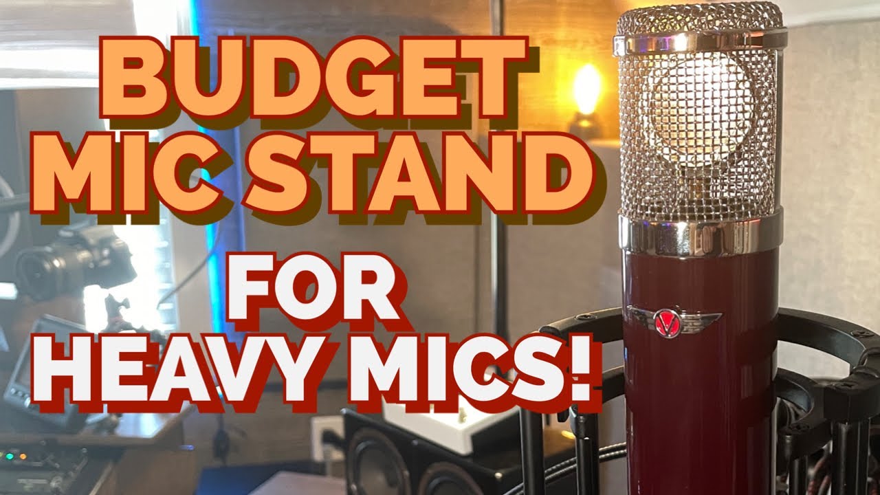 The Best Budget Mic Stand For Heavy Condenser Mics!