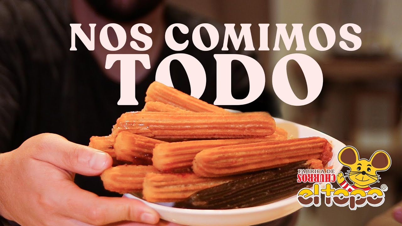 CHURROS EL TOPO Veganos INCREÍBLES!