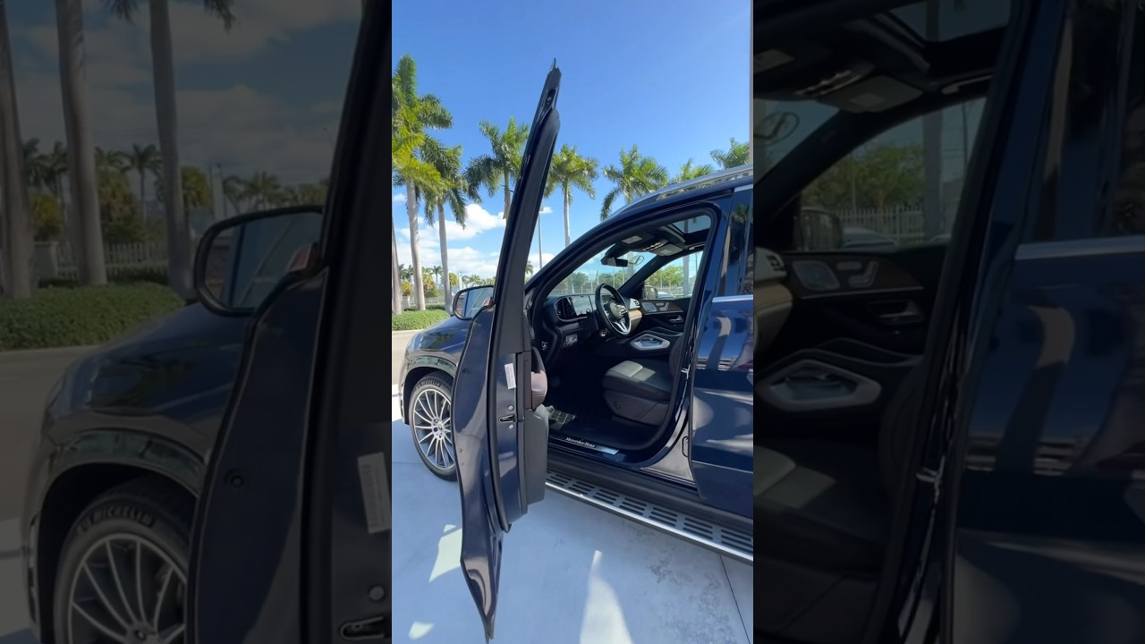 Interior of the 2022 Mercedes GLE 350 
