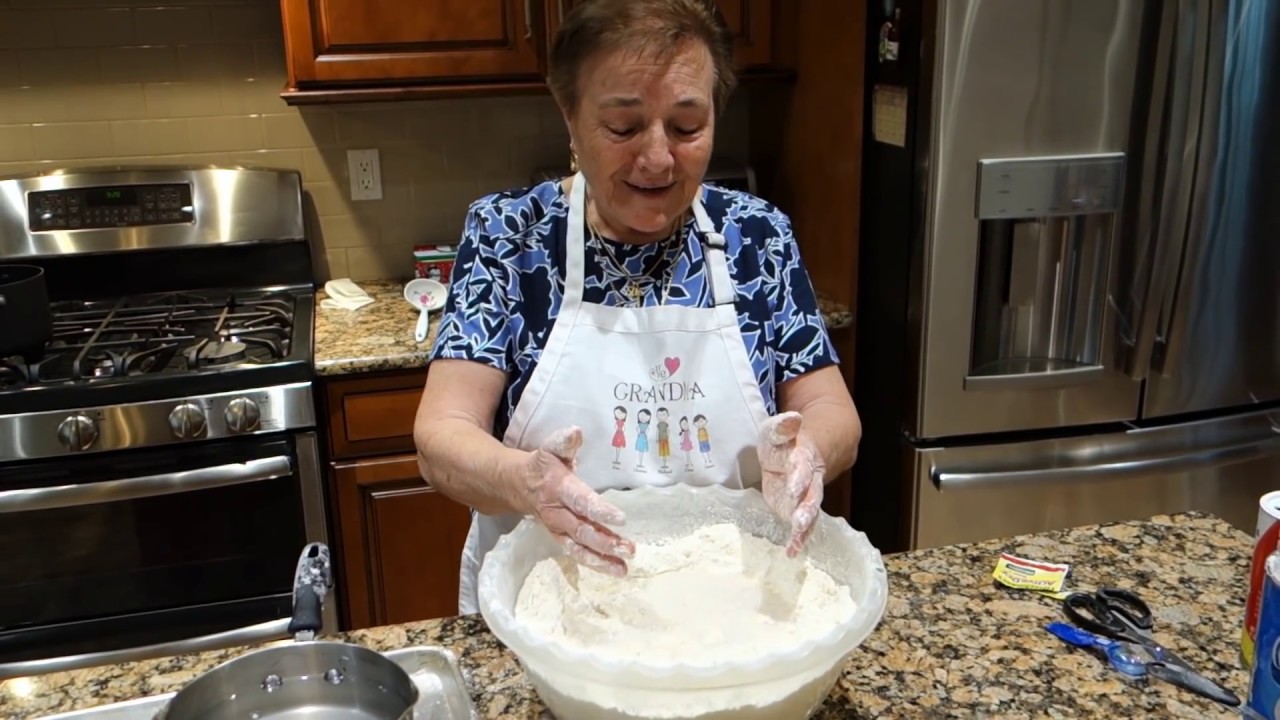 Italian Grandma Makes Zeppole with Raisins
