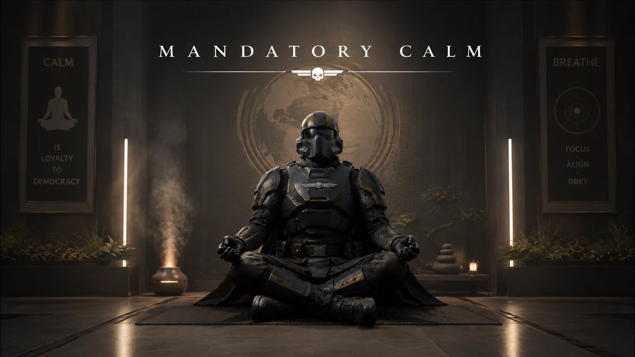 Mandatory Calm: A Helldiver’s Guided Meditation | Helldivers 2 | 4K, 60 FPS |