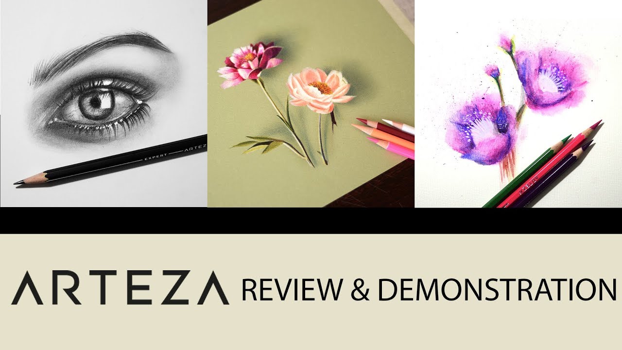 PREMIUM PERFORMANCE AT CHEAP PRICE? Arteza art supplies review and demonstration.