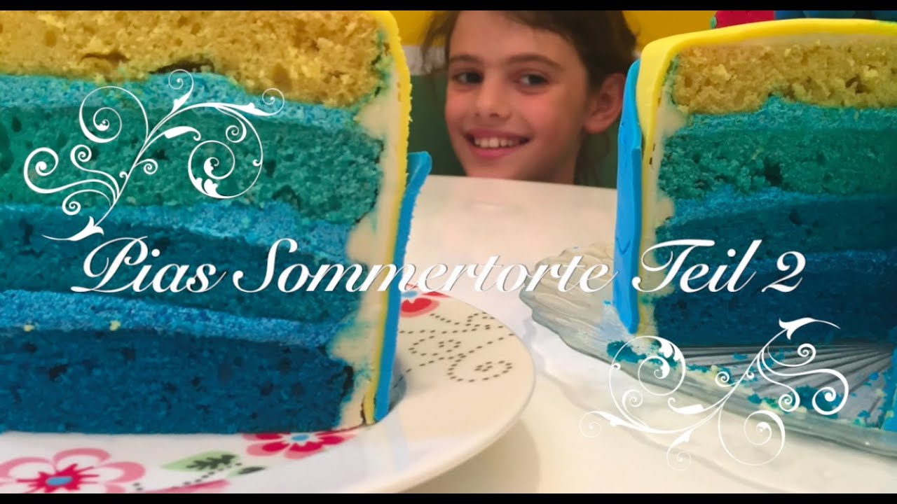 Pias Tortenwelt / Rezept#9 /Sommermotivtorte