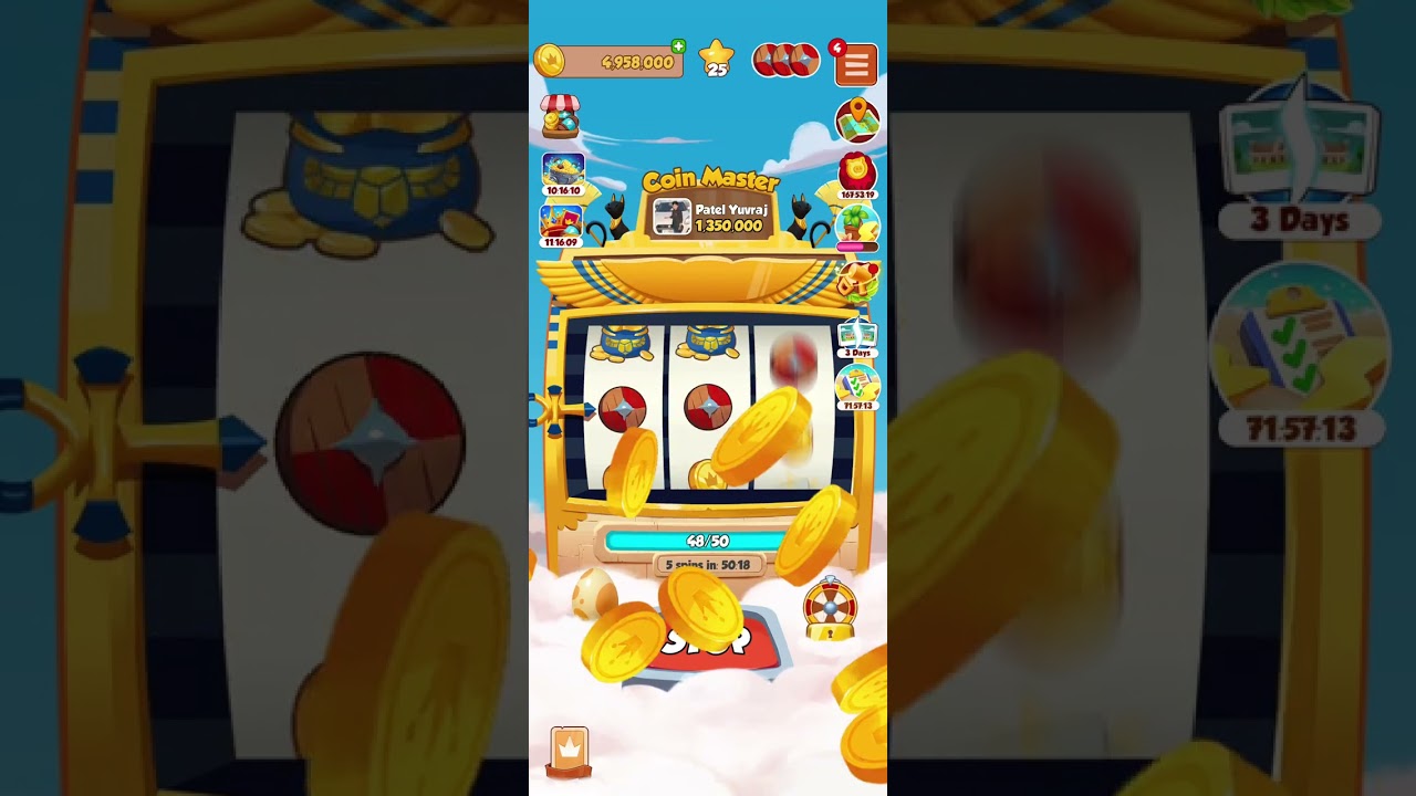 @coinmaster from beginning Part- 1