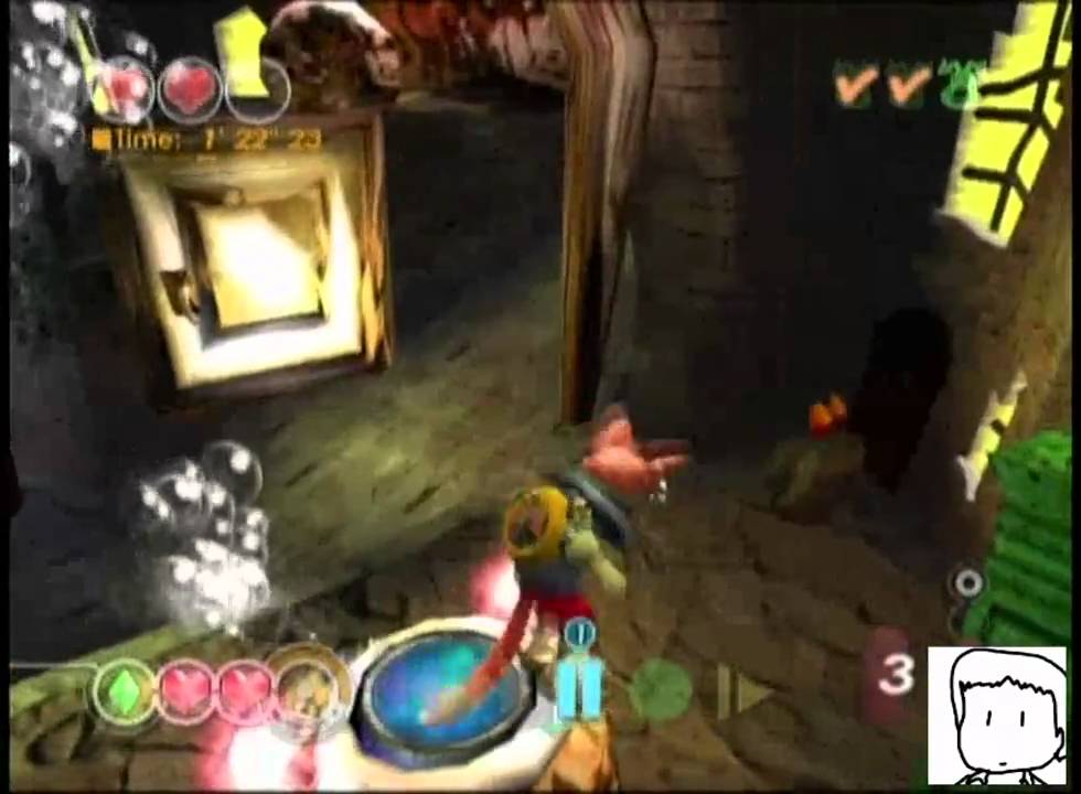 Blinx walkthrough world 1 (part 1)