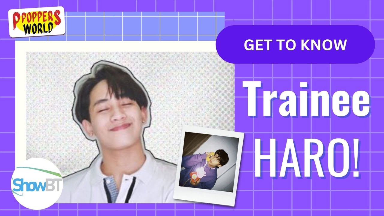 Get to know SB Talent Camp Trainee Haro in 2 minutes! #sbtalentcamp