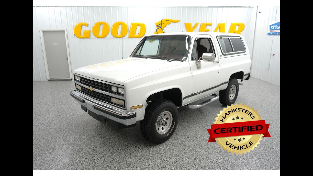 Chevrolet Blazer 4WD 1989 года выпуска