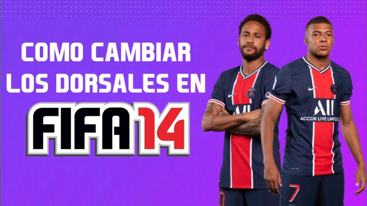 ¿CÓMO CAMBIAR LOS DORSALES EN FIFA 14 ANDROID?
