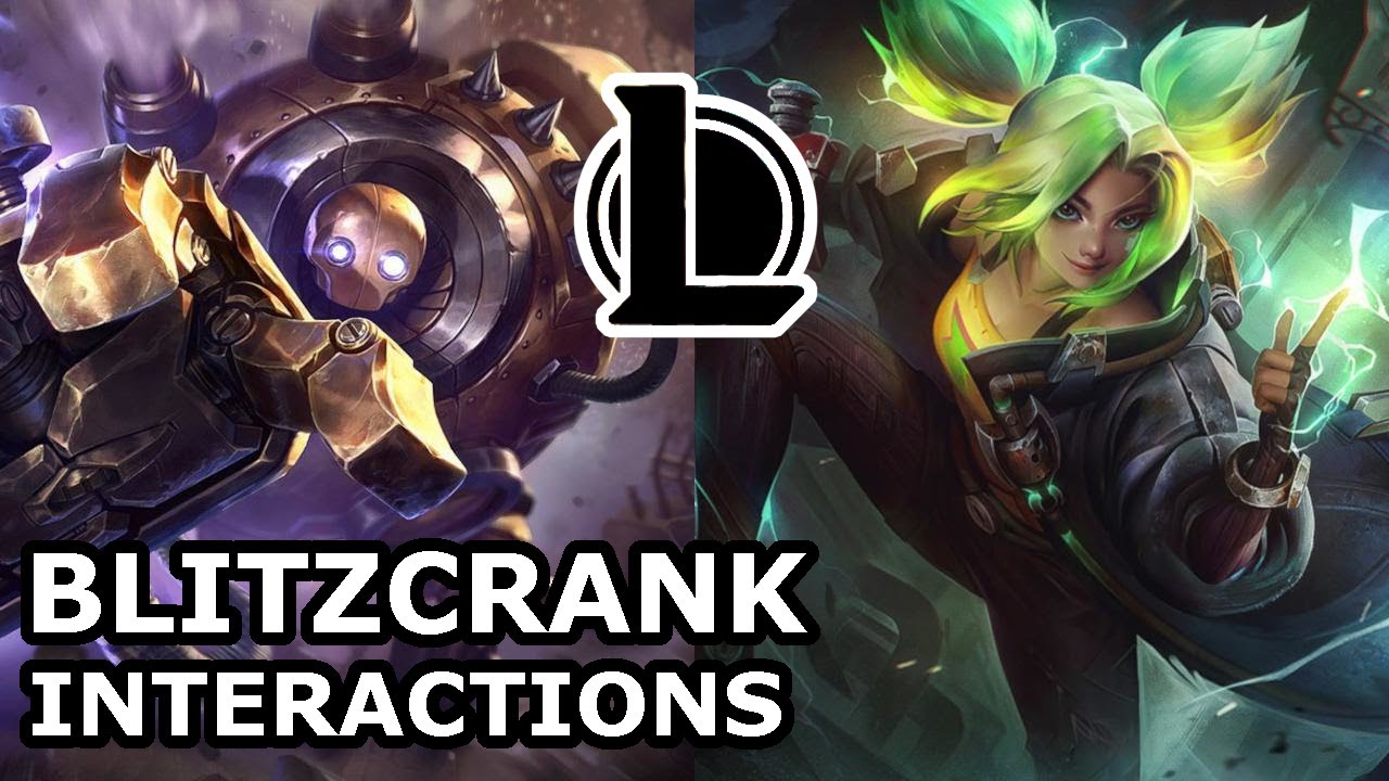 Blitzcrank Interactions with Other Champions | ZERI LIKES HIM | League of Legends Quotes