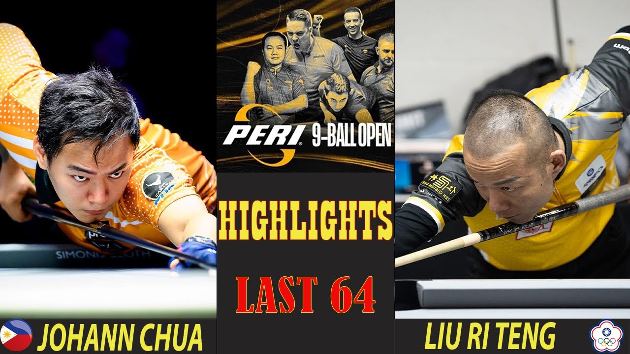 LAST 64 | JOHANN CHUA vs LIU RI TENG | HIGHLIGHTS | 2025 PERI OPEN
