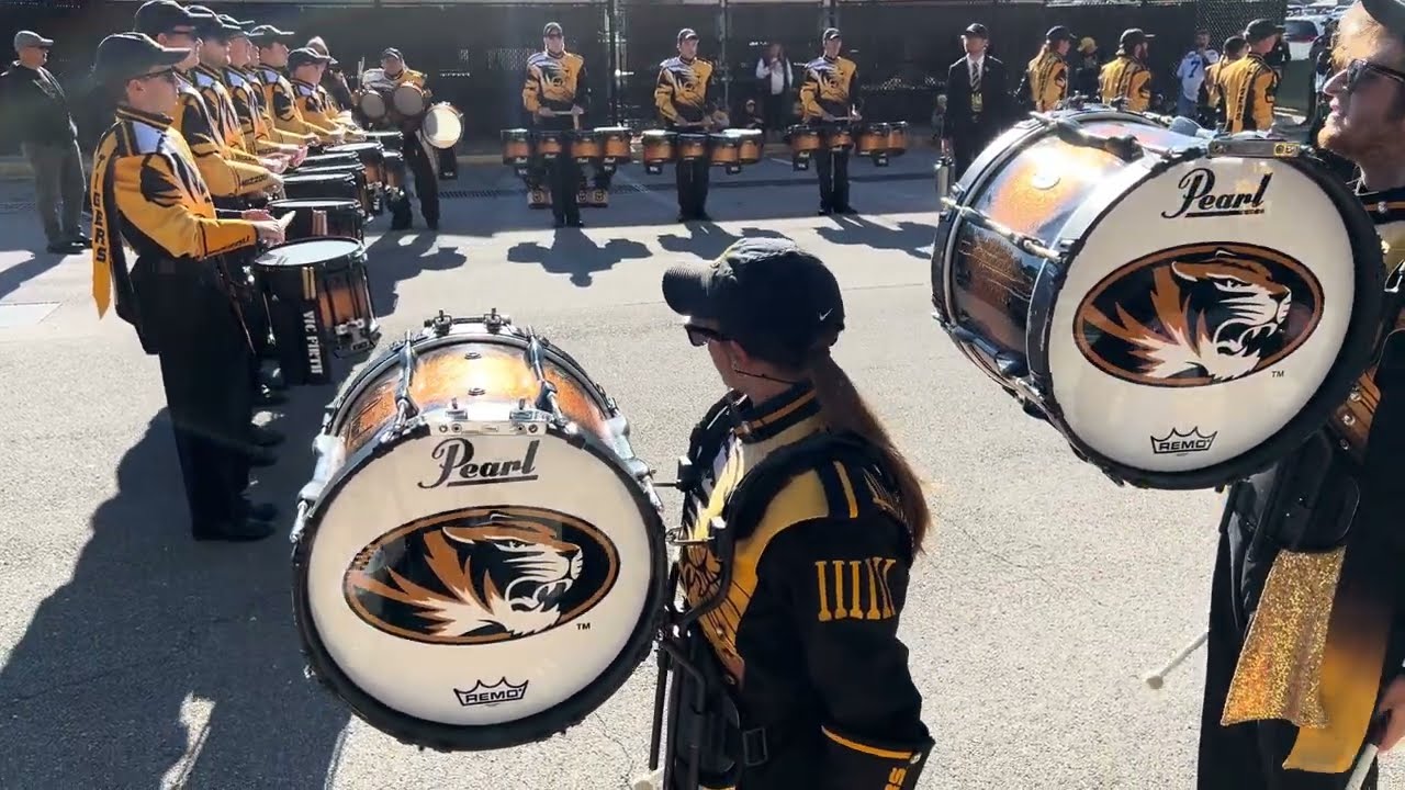 Mizzou Drumline Cadences 10/7/2023 -  4K 60FPS