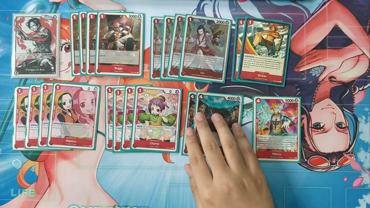 7-2 Ace GenCon Offline Reginal Deck Profile Top 64 OPTCG