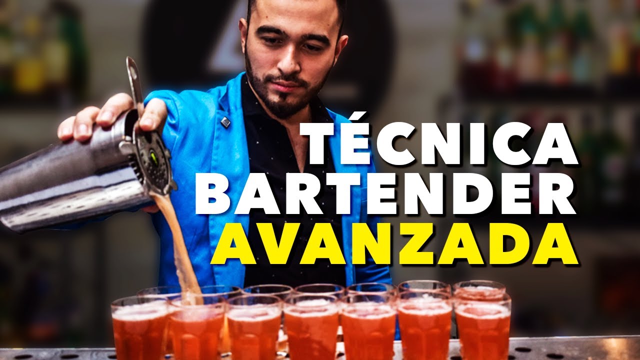 TRUCOS BARTENDER | TECNICA SPEED ROUND | MOVIMIENTOS DE COMPETENCIA
