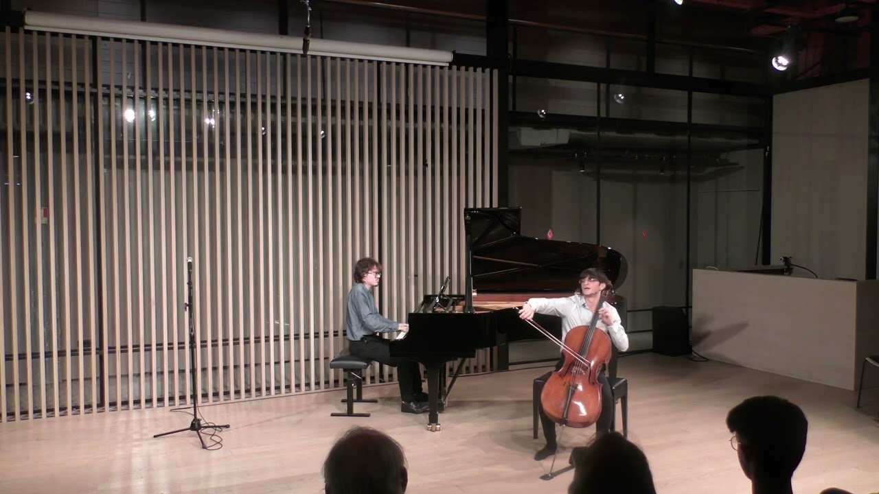 Schumann Fantasiestucke - Naor Zadickario & Matan Gur Nelson LIVE performance