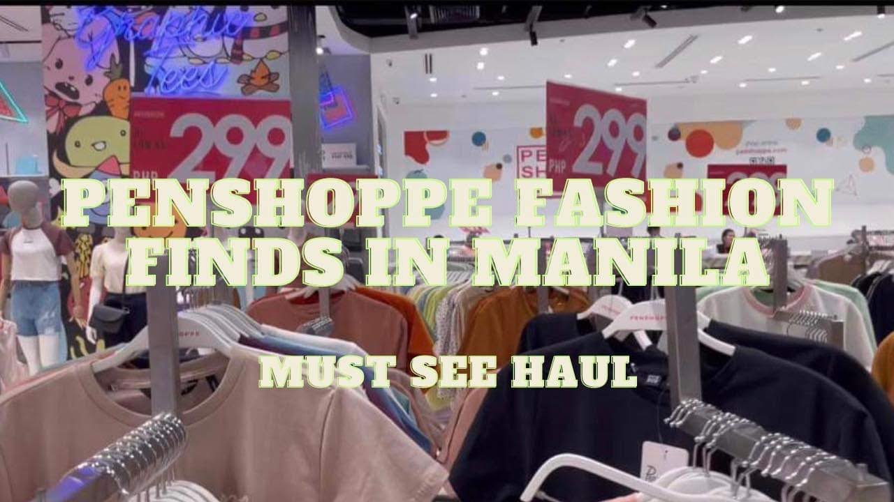 Exploring the latest Trends: Shopping at Penshoppe Store in Manila.🩳👗👠