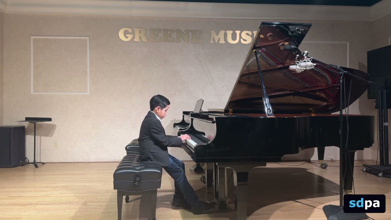 Varick - San Diego Piano Academy - Piano Lessons San Diego - Beginner Student Performance