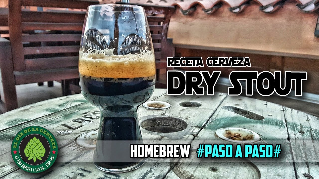 Cómo hacer Cerveza Artesana en Casa. RECETA CERVEZA DRY STOUT. HOMEBREW PASO A PASO!!