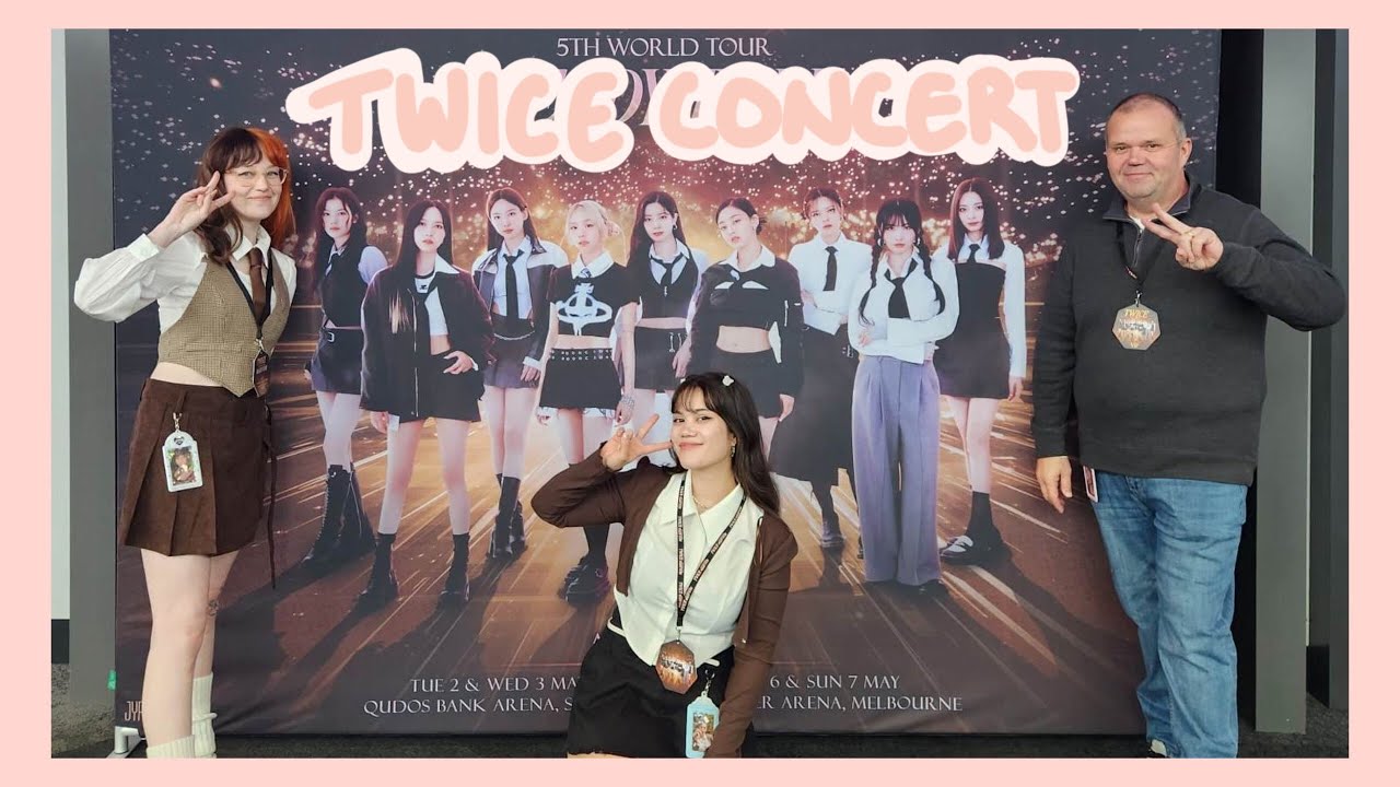 TWICE in melbourne concert vlog 🍭 ready to be tour