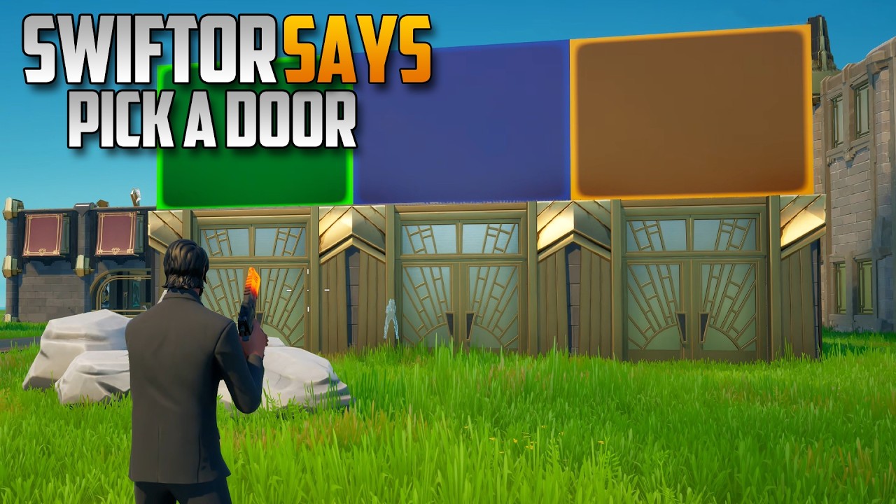 Swiftor Says pick a door