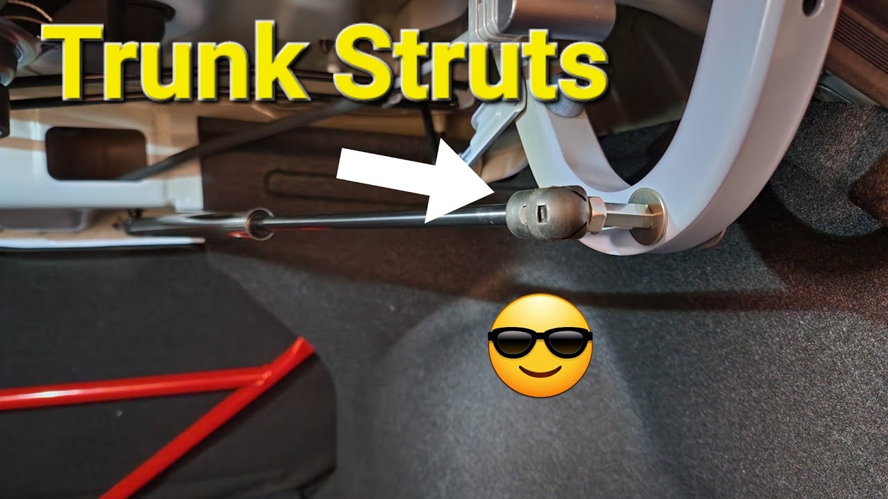 Hyundai Elantra N/ Installing trunk lift supports from Amazon!!