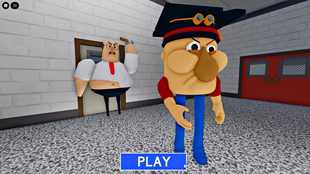 Mr. Meaniehead Escape From Mr Pickle in ESCAPE EVIL GYM TEACHER!