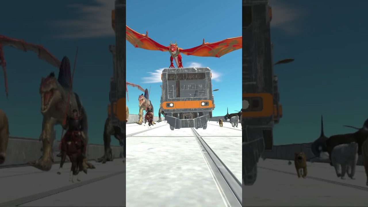 Trains and ARBS! | Animal Revolt Battle Simulator 