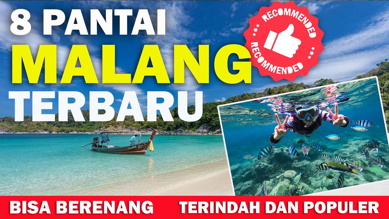 8 PANTAI MALANG BISA BERENANG DAN OMBAK TENANG, REKOMENDASI WISATA MALANG TERBARU