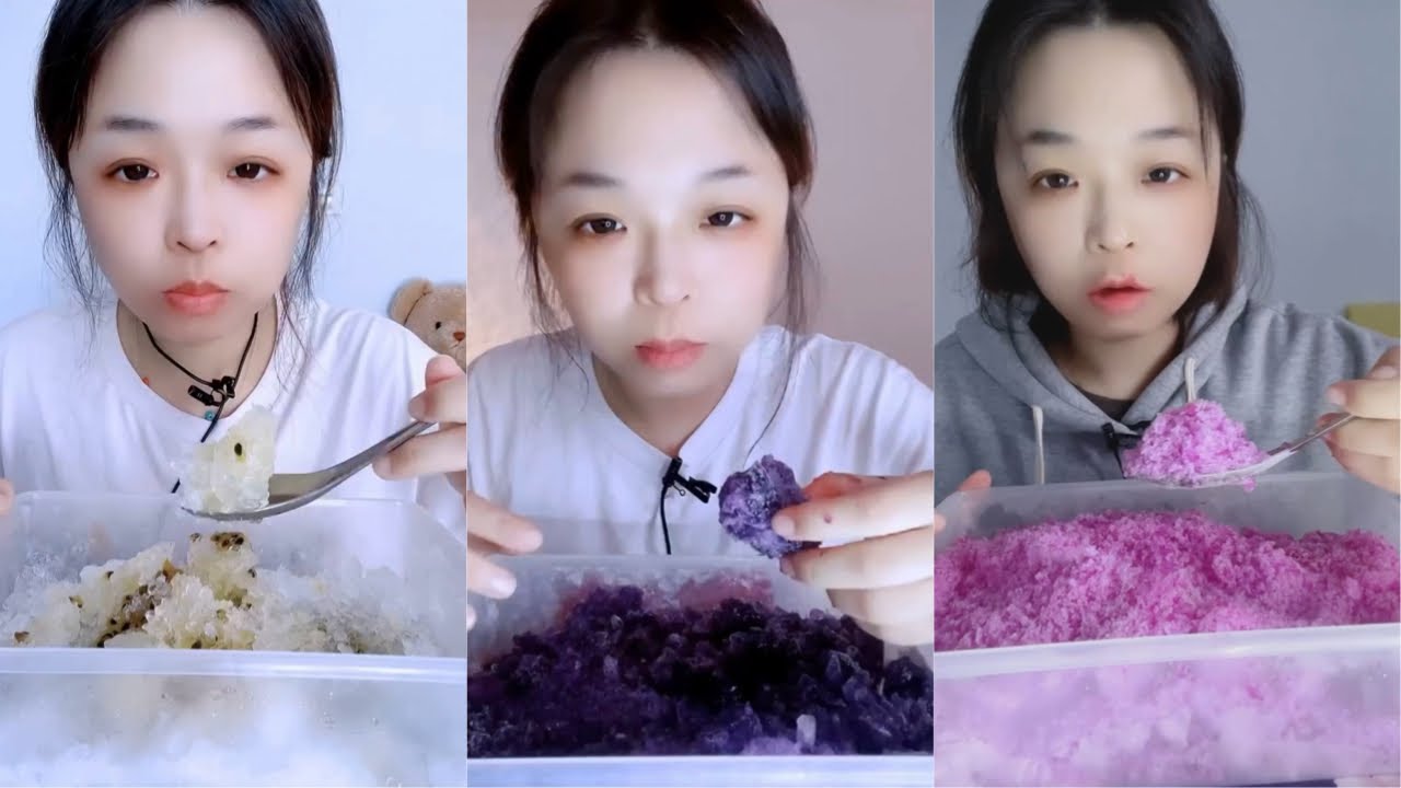 Crushed Ice Eating ASMR | Ice Eating