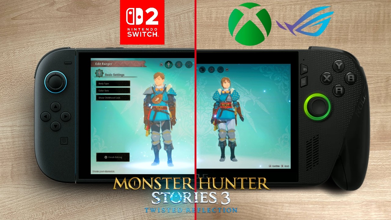 Monster Hunter Stories 3 | Switch 2 vs ROG XBox Ally X