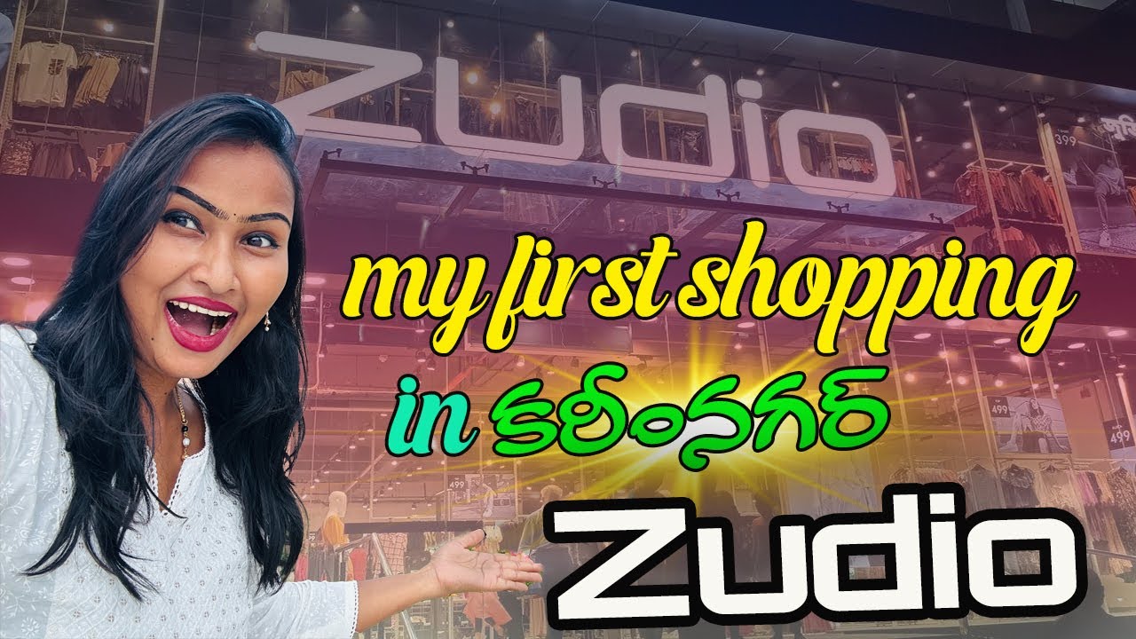 New Zudio  లో my first shopping ll karimnagar Zudio full shopping video II telugu