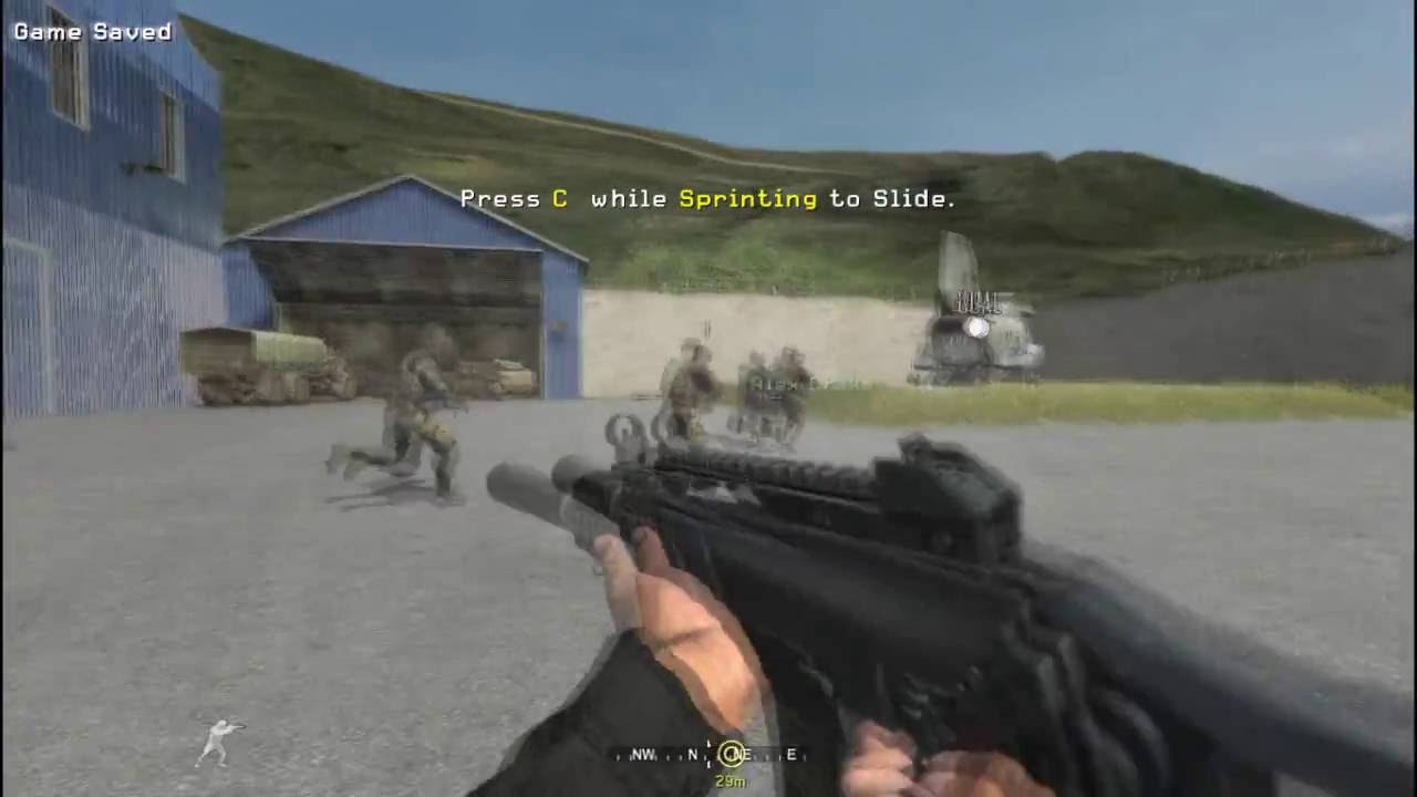 Call of Duty 4: Rooftops Campaign Walkthrough #1 - Debrief