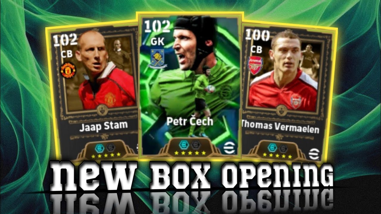 Petr cech 107 Jaap stam 107 Thomas varmaelen 105 pack opening 😱 only 300 coin try my luck#efootball 